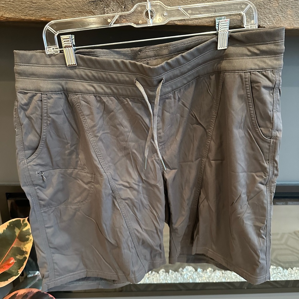 Gray Casual Shorts